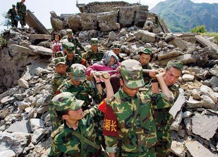总参谋长披露汶川地震用兵过程:胡锦涛强调速